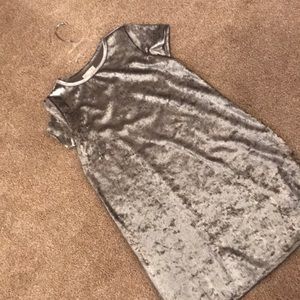 Gray dress